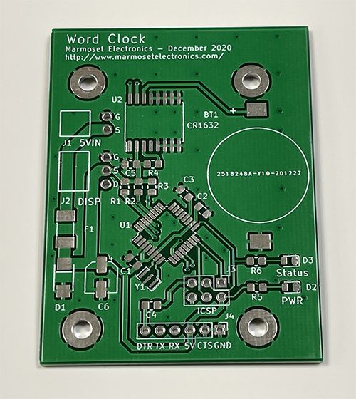 Word Clock PCB